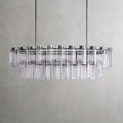 Delsie Oval Chandelier 51", 63", 72"