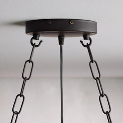 Aubrey Oval Chandelier 52.5"