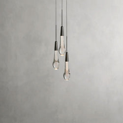 Soltaire Cluster Pendant