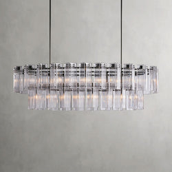 Delsie Oval Chandelier 51", 63", 72"