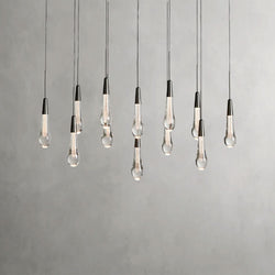 Soltaire Linear Chandelier 37", 50", 60", 70"