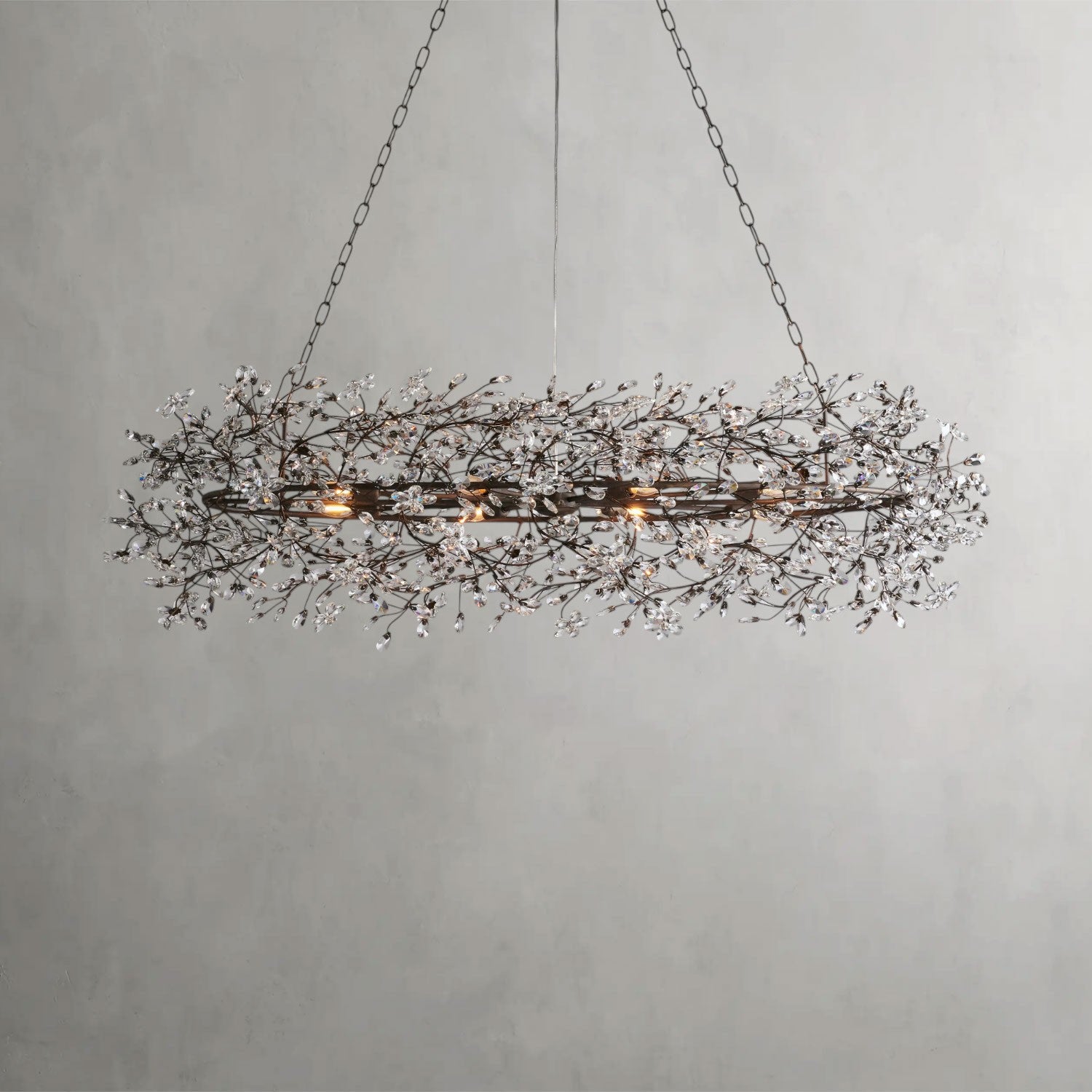 Fiore Oval Chandelier 62", 74"