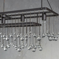 Aubrey Rectangular Chandelier 47", 60"
