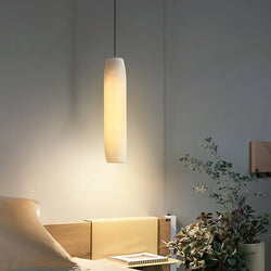 Wrenna Alabaster Flute Pendant Light