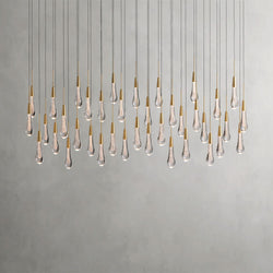 Soltaire Linear Chandelier 37", 50", 60", 70"