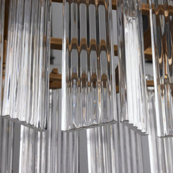 Delsie Oval Chandelier 51", 63", 72"