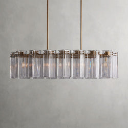 Delsie Oval Chandelier 51", 63", 72"