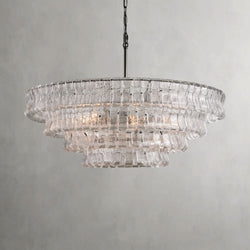 Ghiaccio Round Chandelier 36", 48"