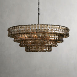Ghiaccio Round Chandelier 36", 48"