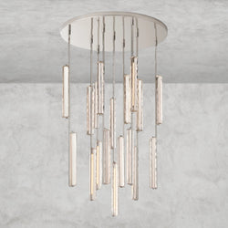 Audubon Crystal Round Chandelier 24", 40", 56"