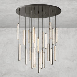 Audubon Crystal Round Chandelier 24", 40", 56"