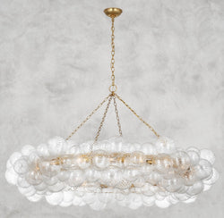 Talia Ring Chandelier 54", 63"