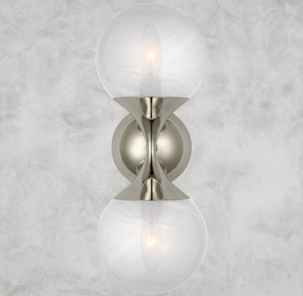 Cristol Small Double Sconce