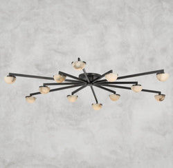 Pedra Staggered Arm Flush Mount 36", 48", 60"