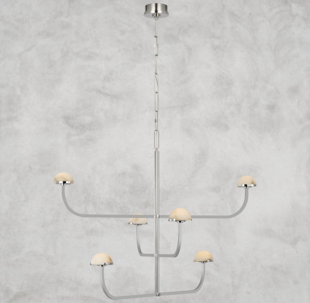 Pedra Three Tier Shallow Chandelier