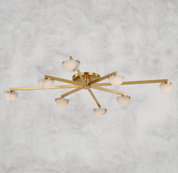 Pedra Staggered Arm Flush Mount 36", 48", 60"