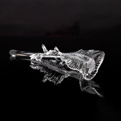 Glass Feathers Chandelier