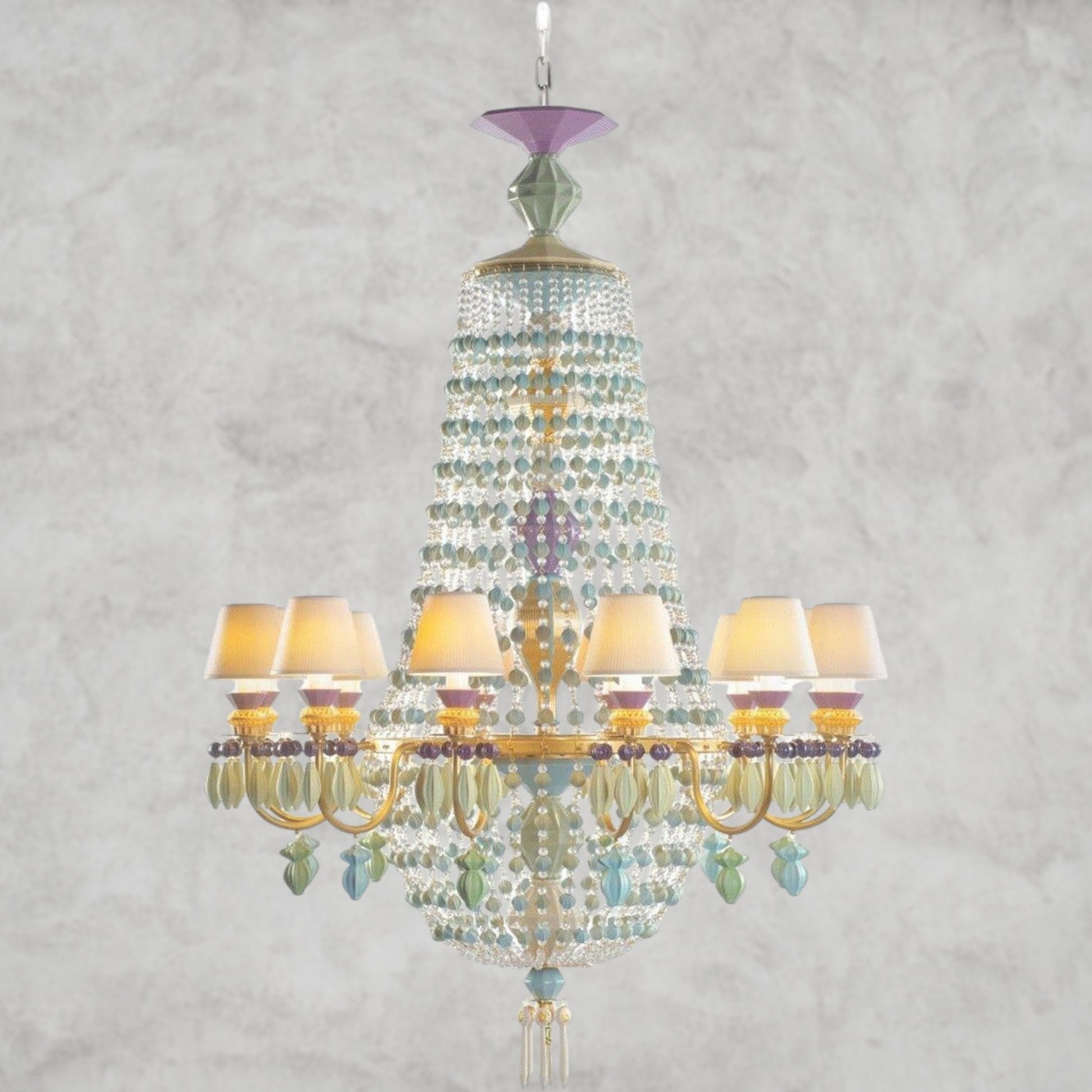 Hermitage Cote d'Azur 12-Lights Chandelier