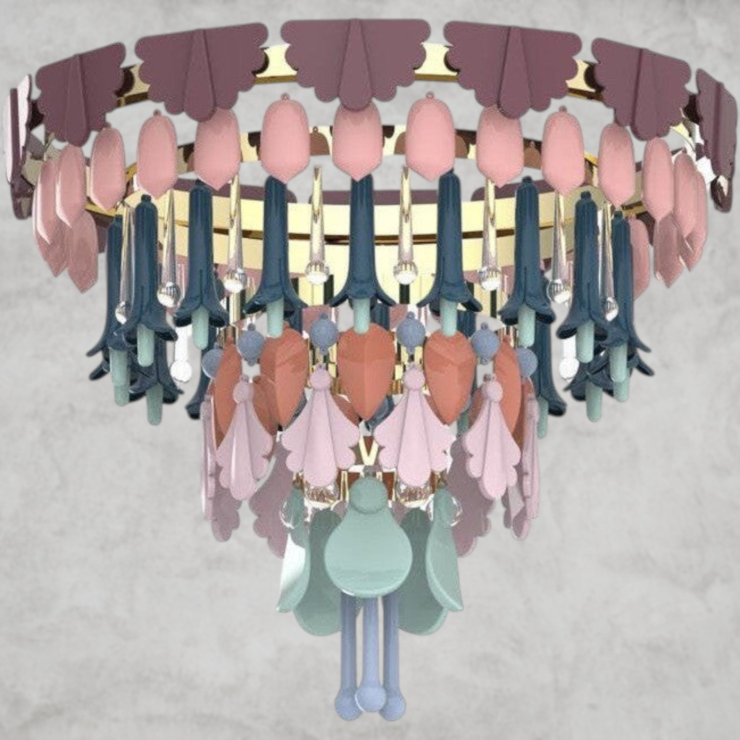 Lladro Seasons Chandelier