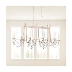 Vesca Long Chandelier 58"