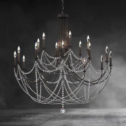 Verdan Half Circle Chandelier 43"