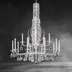Siena Crystal Chandelier 40"