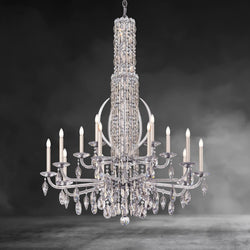 Siena Crystal Chandelier 40"