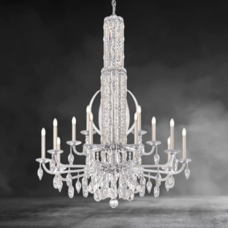 Siena Crystal Chandelier 40"