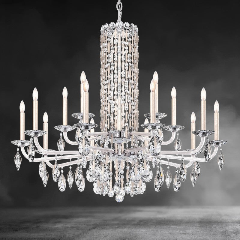 Siena Short Column Crystal Chandelier 41