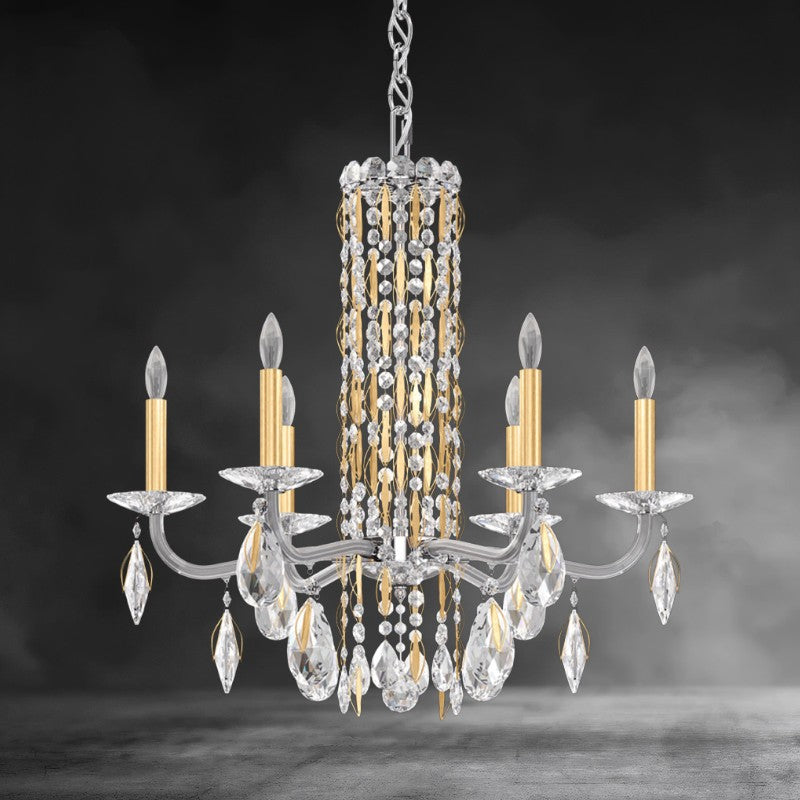 Siena 6-light Crystal Chandelier 24