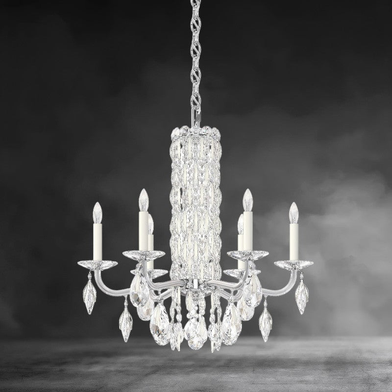 Siena 6-light Crystal Chandelier 24