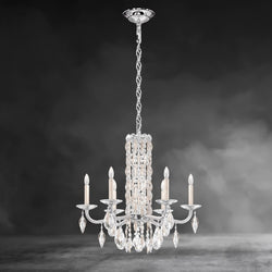 Siena 6-light Crystal Chandelier 24"