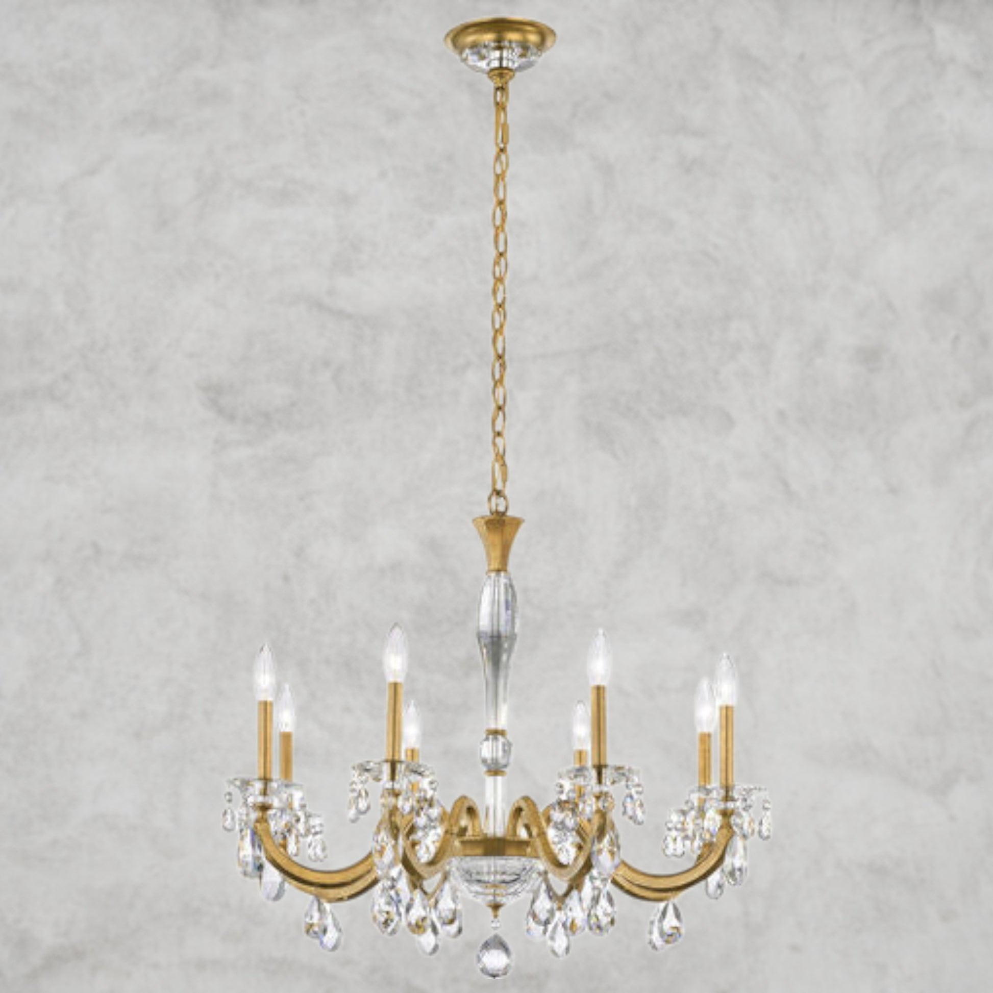 San Marco 8-light chandelier 32"