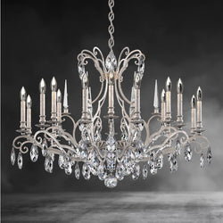 Renaissance Nouveau Chandelier 40"