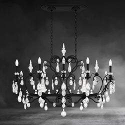 Lustre en cristal Renaissance 46"
