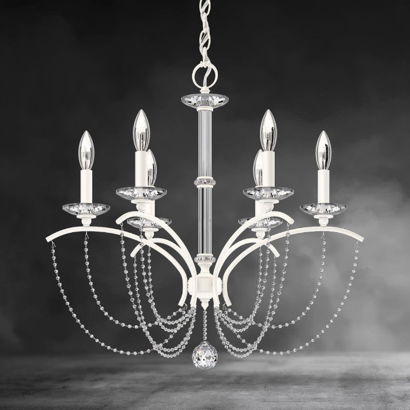 Priscilla Crystal Candlestick Chandelier 23