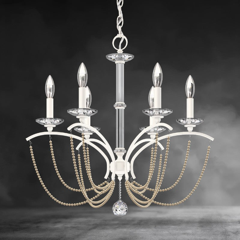 Priscilla Crystal Candlestick Chandelier 23