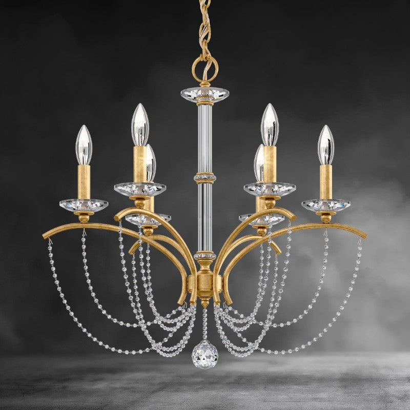 Priscilla Crystal Candlestick Chandelier 23