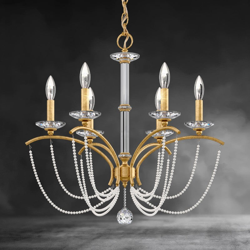 Priscilla Crystal Candlestick Chandelier 23