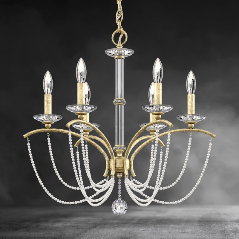 Priscilla Crystal Candlestick Chandelier 23