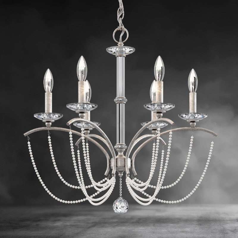 Priscilla Crystal Candlestick Chandelier 23