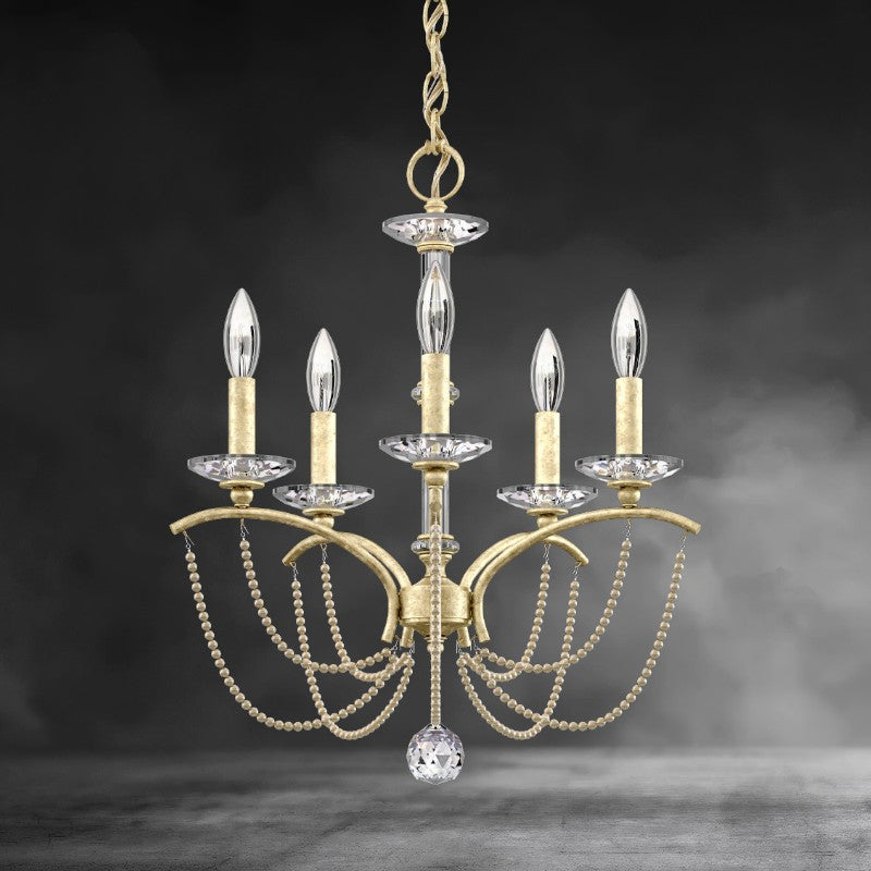 Priscilla Crystal Candlestick Chandelier 18