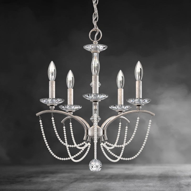 Priscilla Crystal Candlestick Chandelier 18