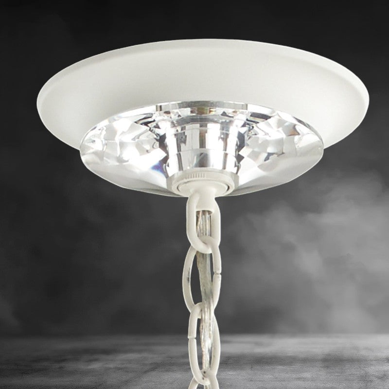 Esmeralda Single Tier Crystal Chandelier 37