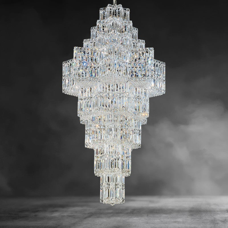 Equinoe Crystal Chandelier29"