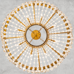 Crystal Bead Chandelier