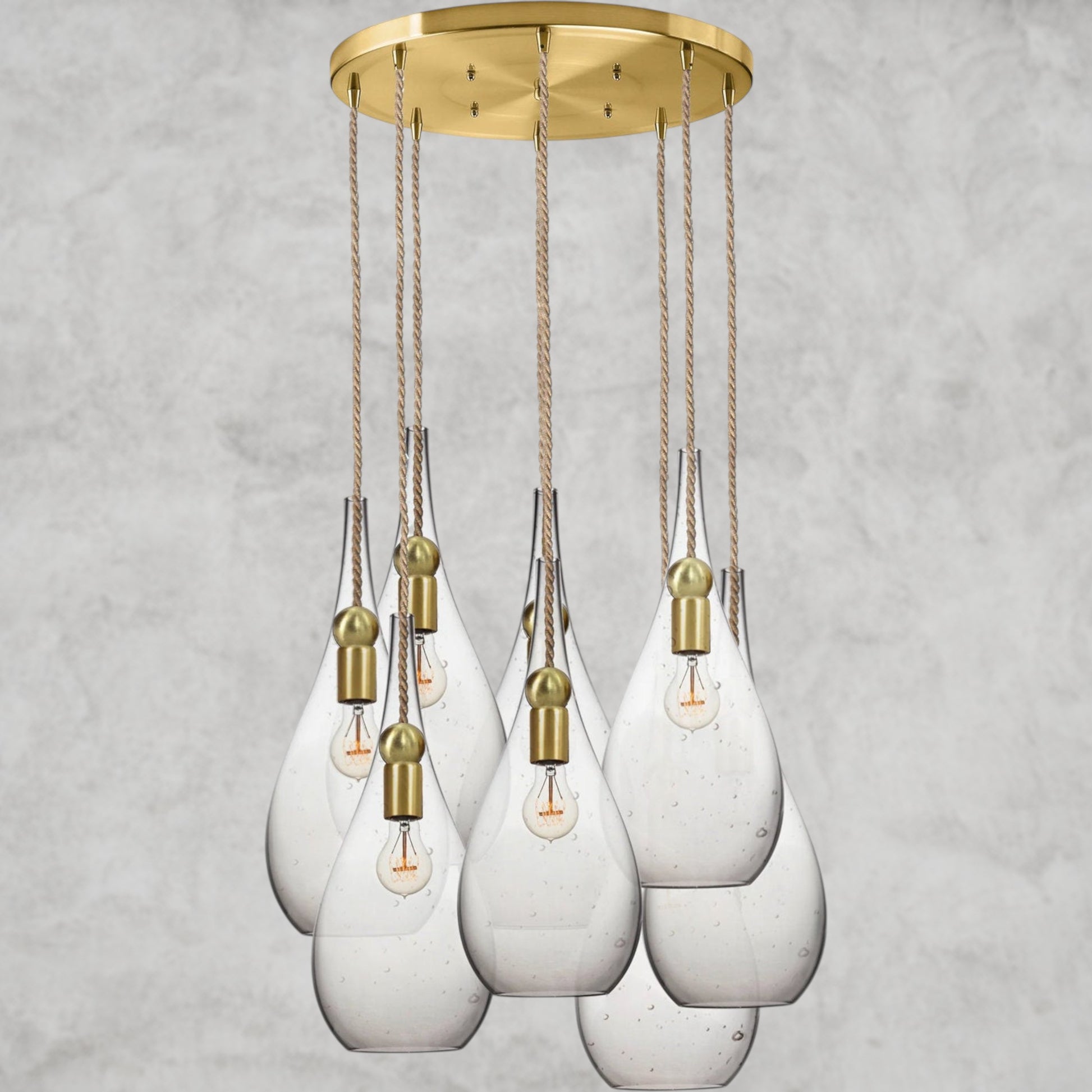 Earth 8 - Light Chandelier