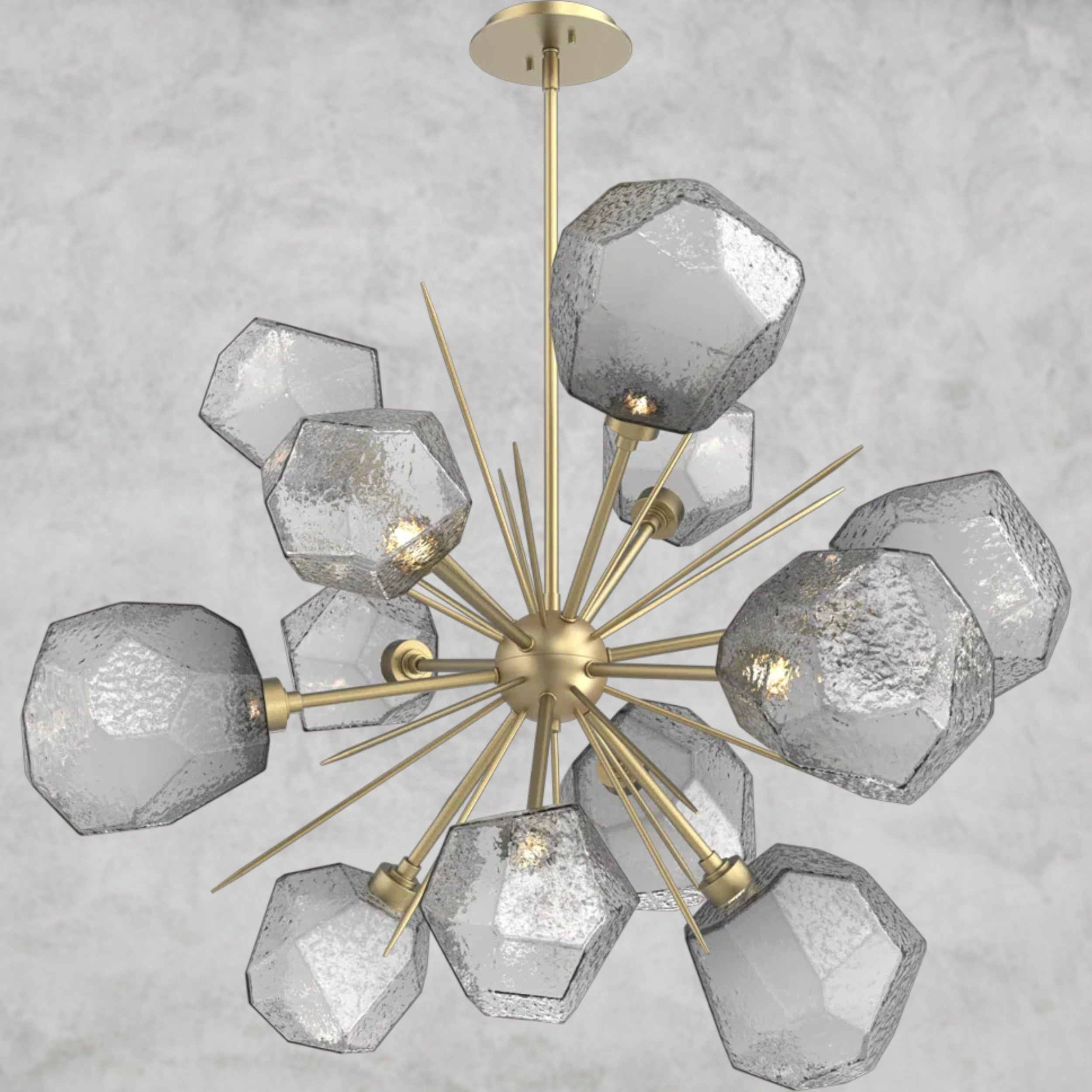 Gem Starburst Chandelier