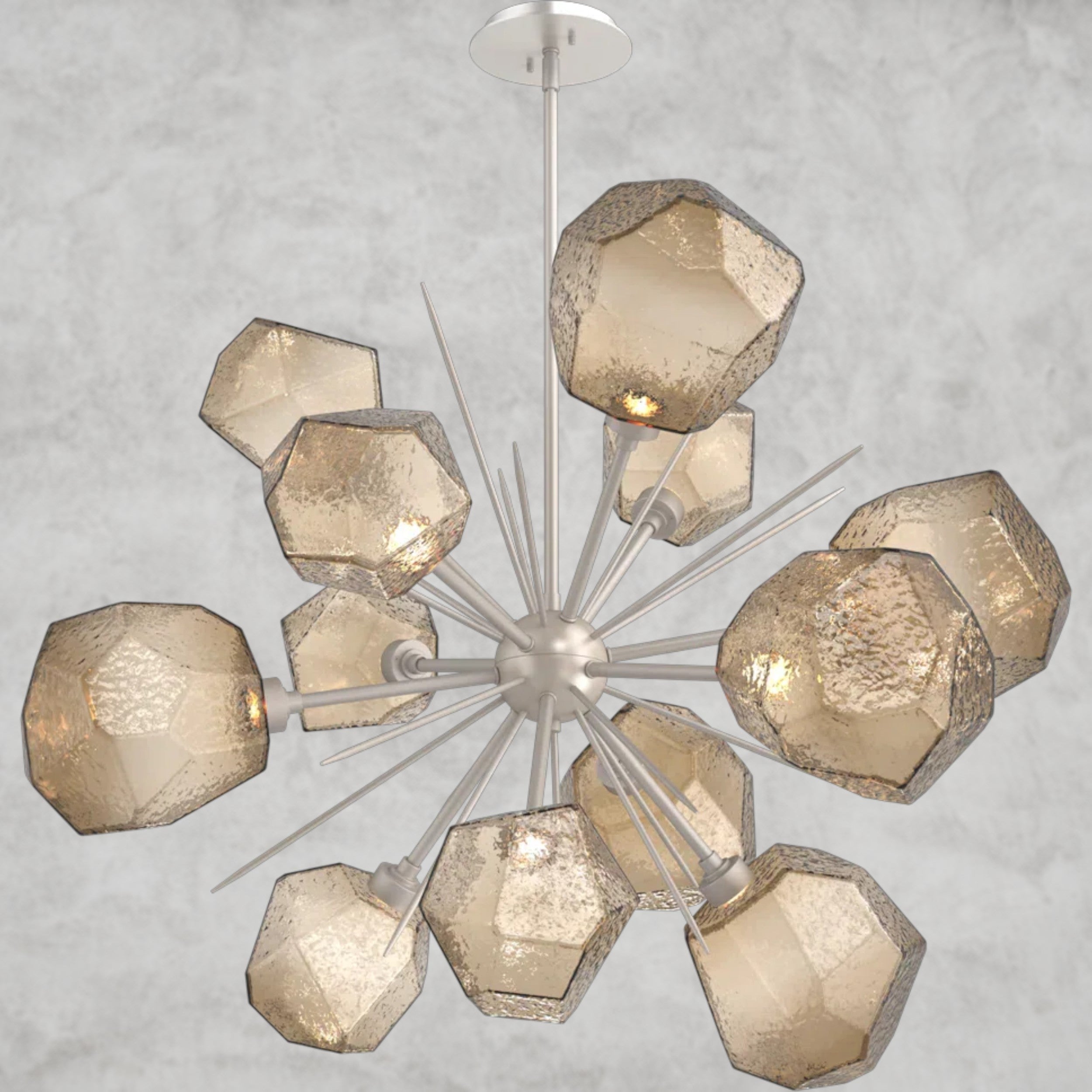 Gem Starburst Chandelier