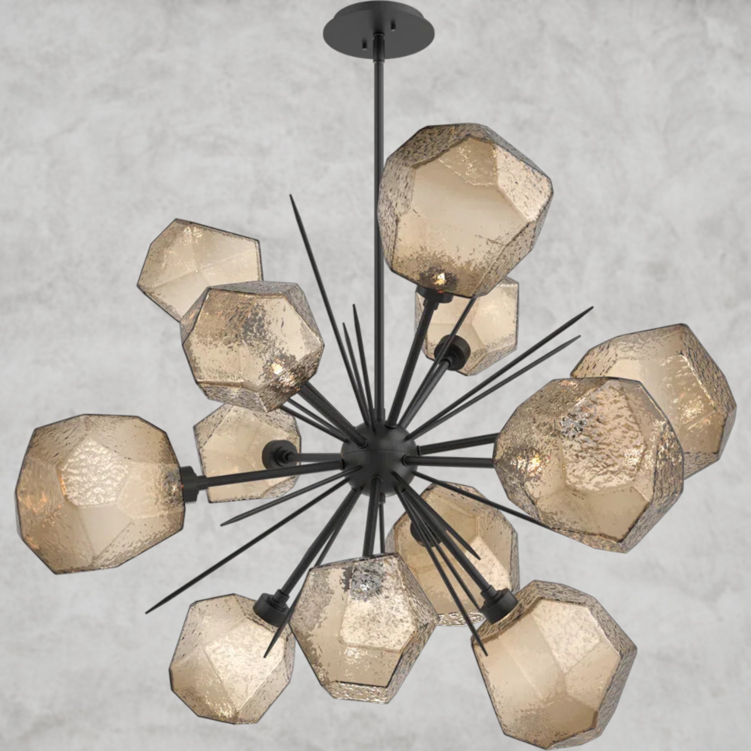 Gem Starburst Chandelier